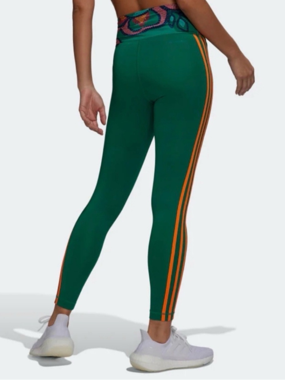 NWOT FARM Rio Leggings Adidas Womens - Picture 4 of 4